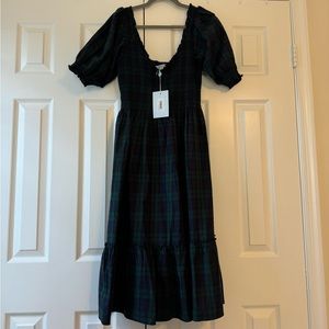 Hill House Louisa black watch tartan